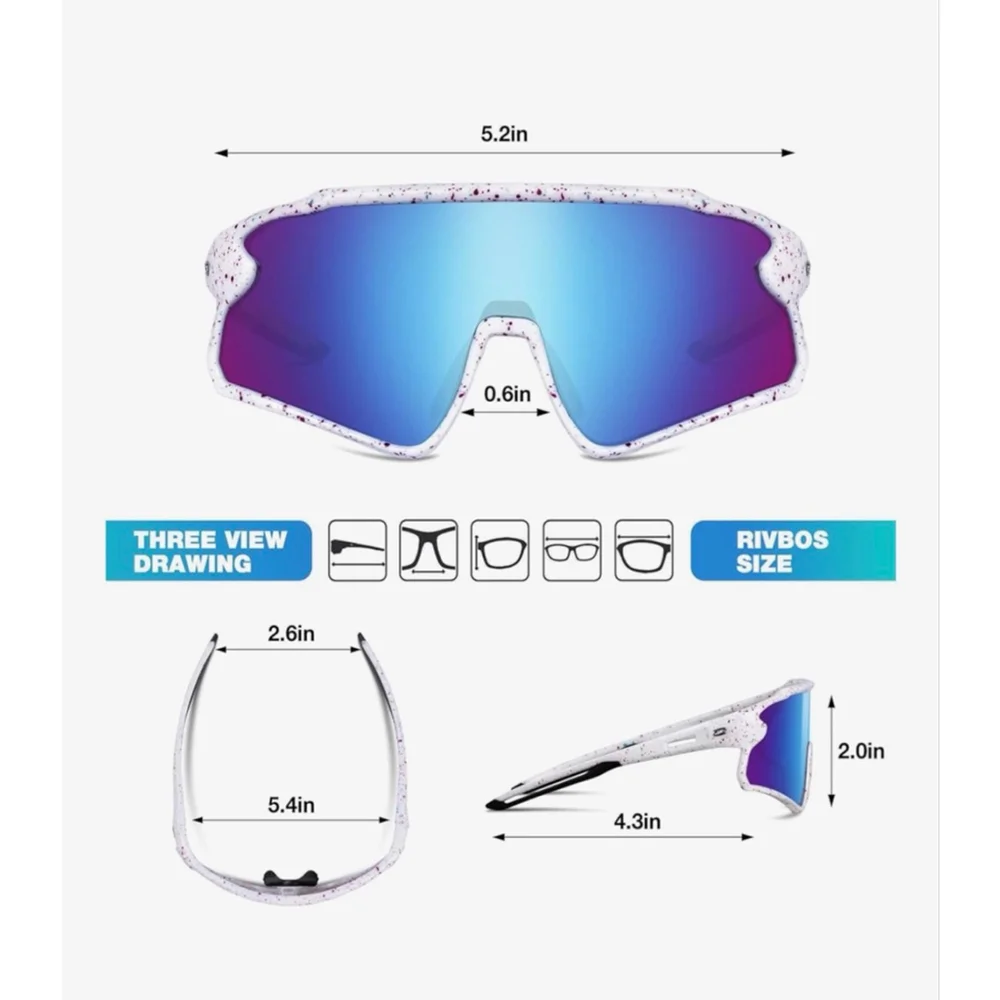 NEW Youth Baseball Cycling Kids Sunglasses Unisex Polarized UV Protection